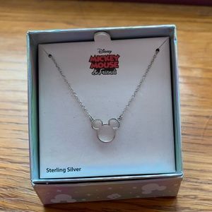 Sterling Silver 18” Mickey Mouse necklace